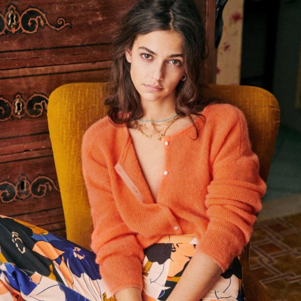 BRAND NEW Sézane Gaspard Jumper (Melon)